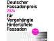Deutscher Fassadenpreis 2024 für Vorgehängte Hinterlüftete Fassaden ausgelobt