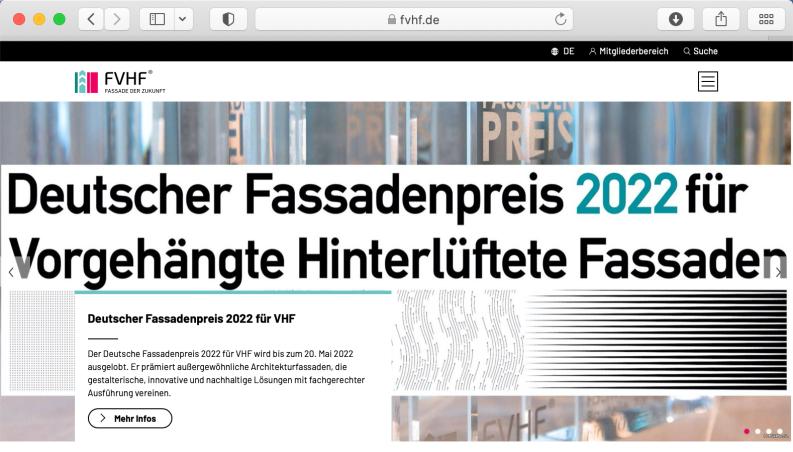 Neuer Look und frische Farben: Relaunch der FVHF Webseite 