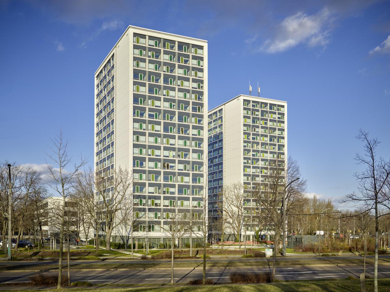 Hochhaus Gret-Pallucca-Straße