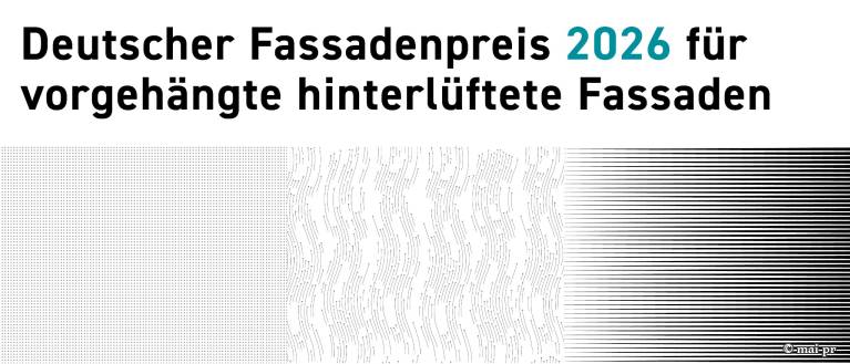 Deutscher Fassadenpreis 2026 für VHF