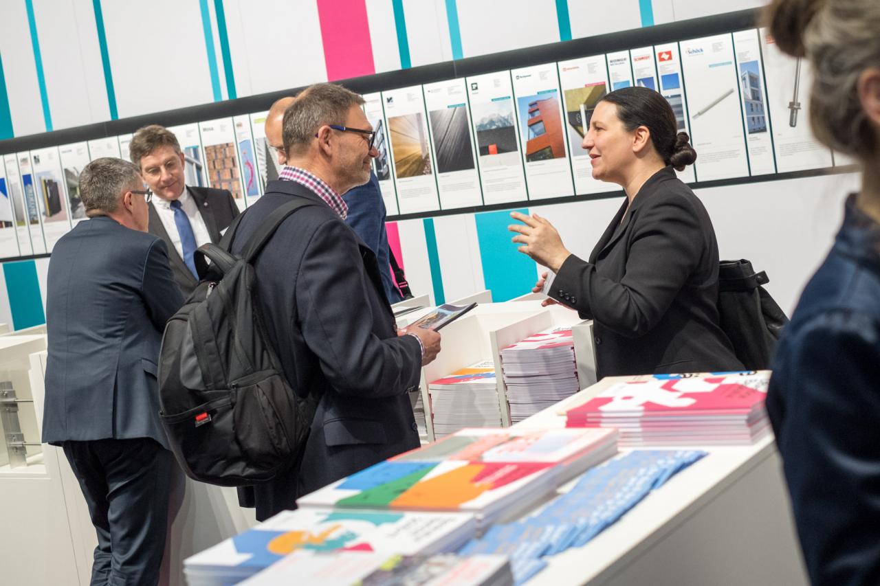 Messestand auf der BAU 2019