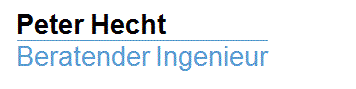 Peter Hecht, Dipl.-Ing. 