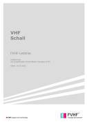 Leitlinie Schall (pdf-Datei), kostenpflichtig 9,95 €