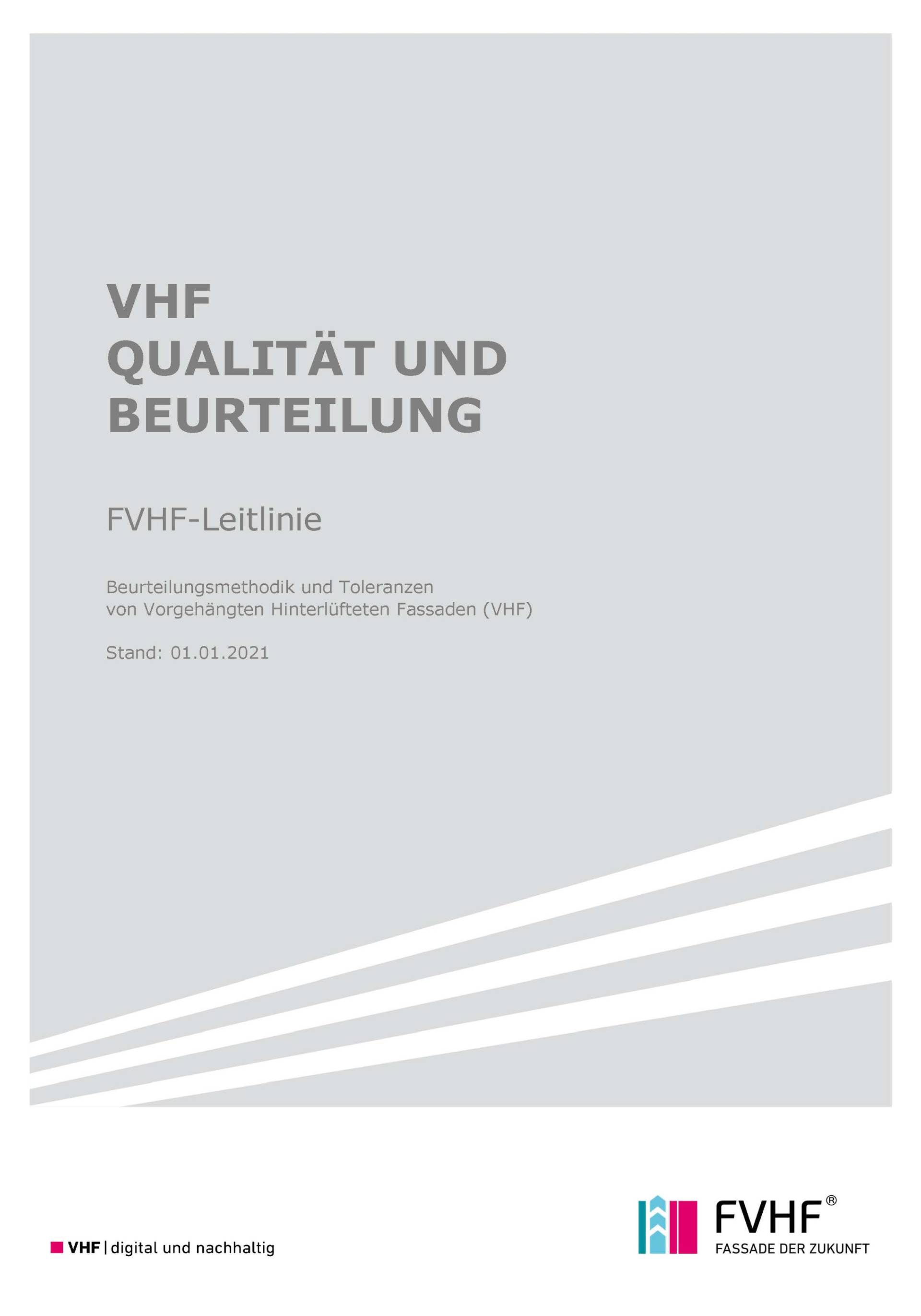 Leitlinie Qualität und Beurteilung (pdf-Datei), kostenpflichtig 9,95 €