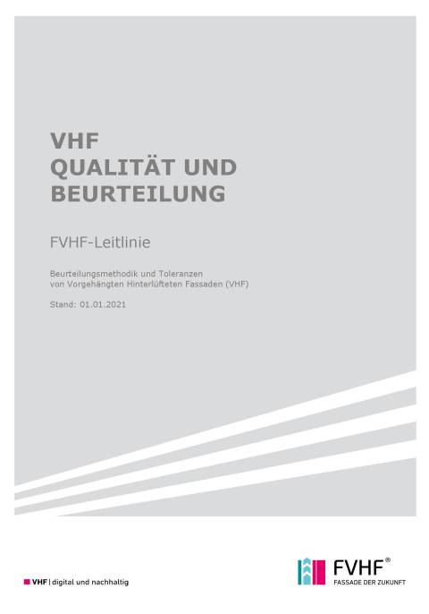 FVHF-Leitlinie Qualität und Beurteilung