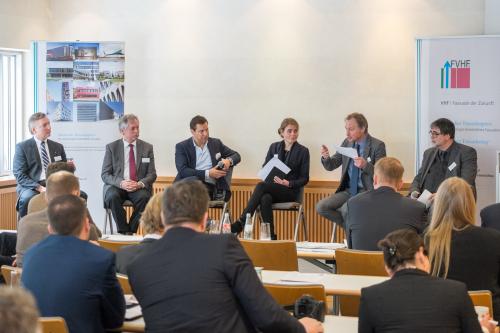 Pressekonferenz und Podiumsdiskussion BAU 2019