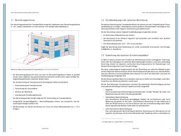Auszug aus der Leitlinie Qualität und Beurteilung