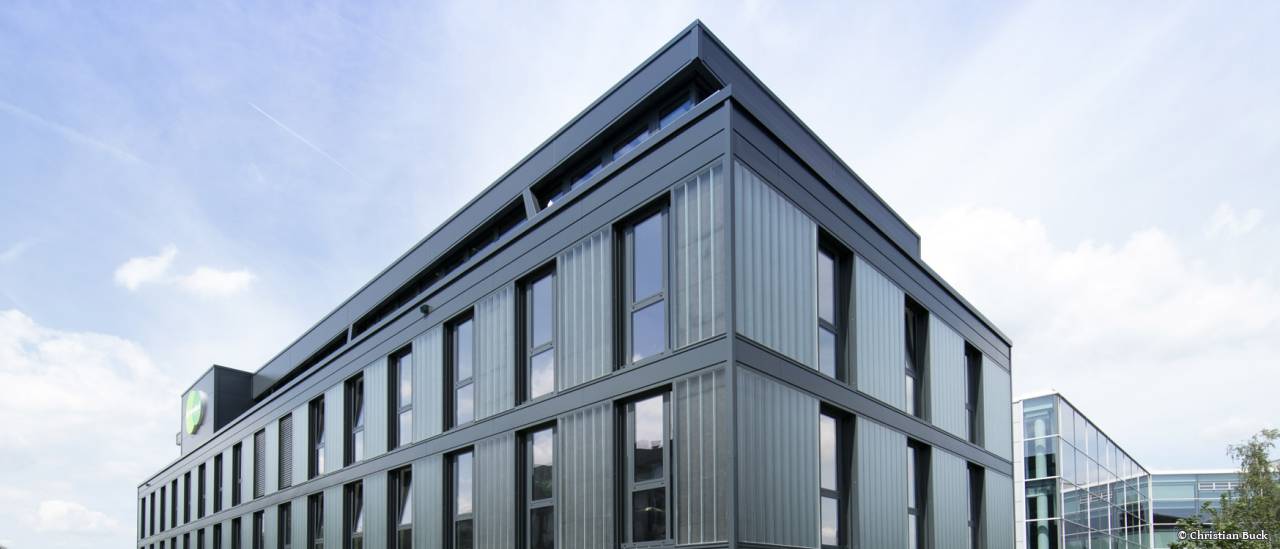 Fassadengestaltung Bürogebäude Ratingen