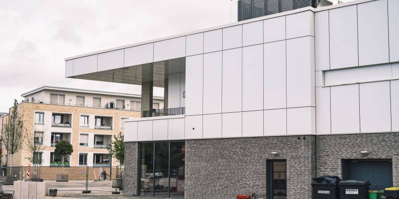 Sporthalle Selm Fassade