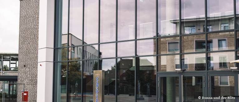 Fassade für die Sporthalle in Selm