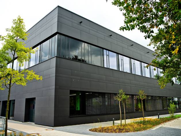 Fassade für die Laborersatzbauten der TH OWL in Lemgo