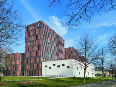 Neubau der School of Finance &amp; Management in Frankfurt