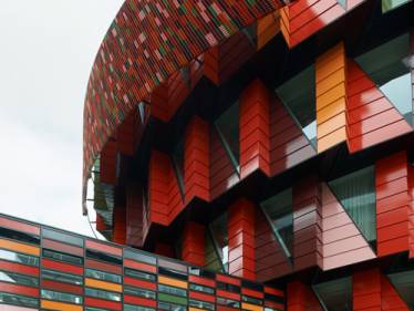 Neubau eines Bürohauses auf dem Campus der Chalmers University of Technologie in Göteborg mit der Zielsetzung höchster Energieeffizienz