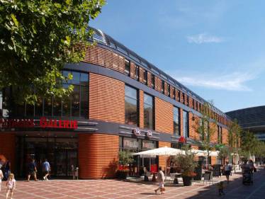 Neues Einkaufszentrum in Leverkusen-Wiesdorf