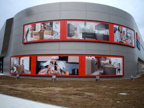 Neubau Möbel Rieger in Göppingen