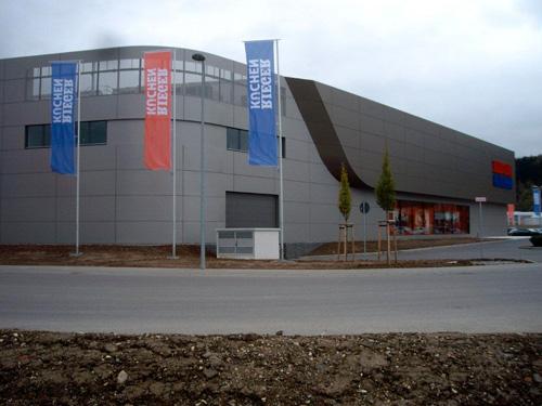 Neubau Möbel Rieger in Göppingen