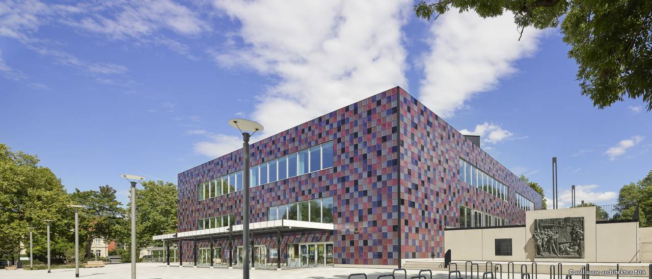 Fassadensanierung und -Neugestaltung der Stadthalle Göttingen